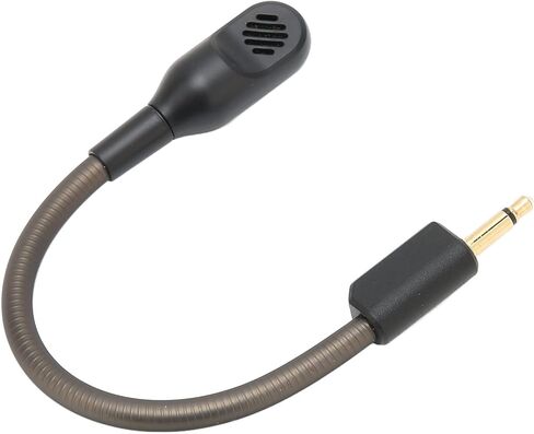 Detachable Gaming Headsets Microphone Boom for BlackShark V2, Wide Compatibility, Professional Design, Noise Reduction, Adjustable, Simple Replacement in Saudi Arabia
