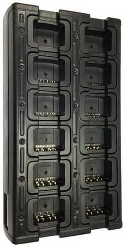 Twelve Bay Rapid Desk Charger for Hytera (HYT) TC-508-U1 Rechargeable Two Way Radio (Built-in Power Supply) in Saudi Arabia