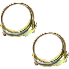 10pc 1inch Hose Clamps Heavy Duty Hose clamp double steel wire water pipe clamp
