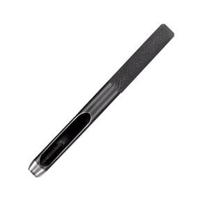 Leather Hole Punch 5mm Carbon Steel Hollow Hole Punch Black Round Hollow Cutter for Watch Strap Belt Paper Plastic