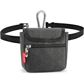 APLKER Small Dog Treat Pouch, Waist Belt Clip for Hands-Free Training, Little Dog Walking Bag, Convenient Magnetic Closing Puppy Dog Treat Snack Bags Reward Pouch