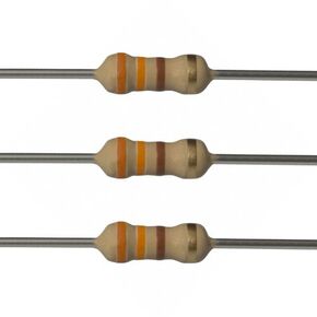 مقاومات E-Projects 10EP514330R 330 أوم، 1/4 وات، 5% (عبوة من 10)