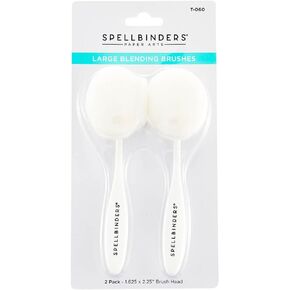 Spellbinders Large 2 Pack Blending Brushes, White