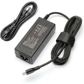 45W USB-C Chromebook Charger Fit for HP Chromebook 14 14A G5 14-ca061dx 14-ca020nr 14-ca060nr 14-ca043cl 14-ca052wm 14-ca051wm X360 11A 11 G6 EE 11 G1 11-ae051wm 11-ae000