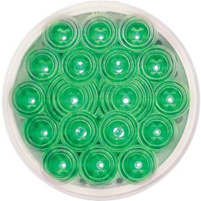 GG Grand General 76899 Sealed Light (4"" Fleet Green/Clear 18 LED (Interior)), 1 Pack