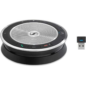 Sennheiser SP 30+ (508346) Sound-Enhanced, Wired or Wireless Speakerphone | Desk, Mobile Phone & Softphone or PC Connection | Unified Communications Optimized