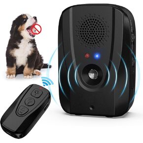 Anti Barking Device for Dogs Indoor,2024 NEW Dog Bark Deterrent Devices,2 in 1 Auto & Remote 600FT Anti Bark Device Recording,Alarm Ultrasonic Bark Stopper Dog Whistle to Stop Barking Control Devices in Kuwait