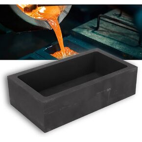 Metal Casting Molds, Smelting Molds, Ingot Mold, Graphite Casting Graphite Ingot Graphite Casting Mold Graphite 20.9lb Capacity Graphite Casting Mold for Gold Silver Brass Aluminum
