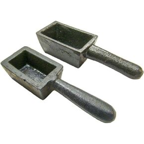 20oz and 40 oz Gold Bar Loaf Cast Iron Ingot Mold Scrap Gold,Copper,Aluminum