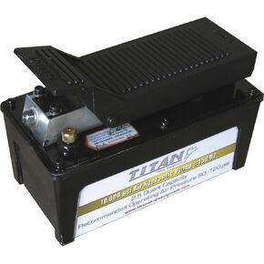 AME INTL 3,900 PSI 2.5 Quart Titan Air Hydraulic Pump with Aluminum Reservoir (15907)
