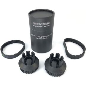 IWONDER Wheel Pulley Conversion kit PJ00605 5M-37T Cloud Wheel Discovery Version for Backfire Zealot/Backfire Zealot S Boards