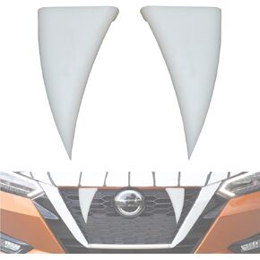 TEYOUYI Halloween Decoration Car Teeth for Cars, Truck, or SUV,Vampire Fangs Teeth for car- Mounts to Front Grille on Vehicles,DIY Your Car,A Pair White
