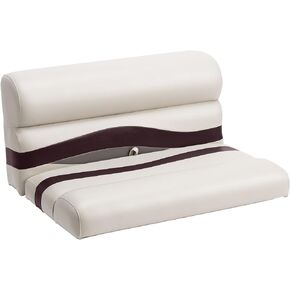 Wise BM1144-1749 Premier Series Pontoon 36" Bench Seat Cushion Set, Mocha Java/Café/Mushroom
