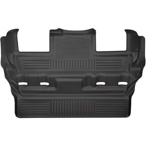 Husky Liners Weatherbeater Floor Mats | Fits 2015-2020 Chevrolet Tahoe & GMC Yukon | Front & 2nd Row, 3-pc Black - 99201