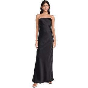 Norma Kamali Women's Bias Strapless Gown