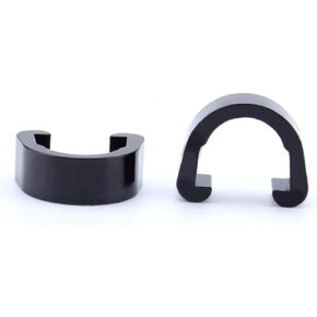 10pcs Shift C-Clips Tubing Hose Clamp Metal for Line Bike Housing Gear Accessories Bicycle Blue Bikes Buckle C- Road Clamps Fixing MTB U Cable Shaped C Cables Clips