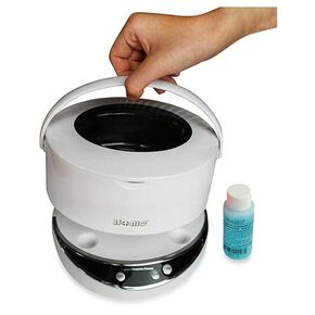 iSonic® Digital Ultrasonic Cleaner Personal Model DS300 with Elongated Tank and Two Wafer transducers to Clean Jewelry, Eyeglasses, Large Sunglasses, air Brushes, etc. 110V, 55W