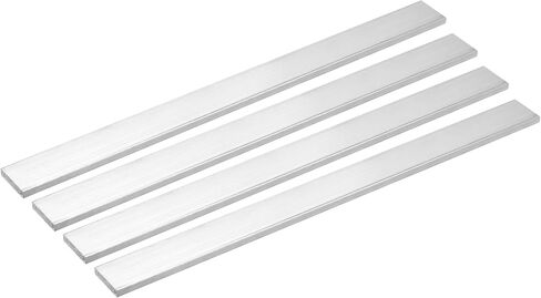 uxcell Square Aluminum Flat Bar, 4pcs 3/16" Thickness 1" Width 12" Length Square Aluminum Bar 6061 Aluminum Flat Plate, 5 x 25 x 305mm T6511 Solid New Mill Stock in Saudi Arabia