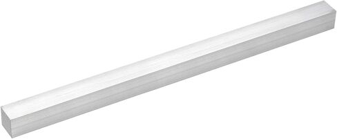uxcell Square Aluminum Flat Bar, 3/4" Thickness 3/4" Width 12" Length Square Aluminum Bar 6061 Aluminum Flat Plate, 19 x 19 x 305mm T6511 Solid New Mill Stock in Saudi Arabia