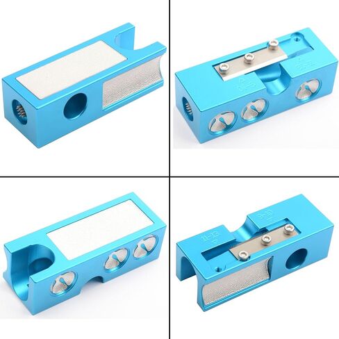 أداة إصلاح البلياردو المصنوعة من الألومنيوم 9 في 1 من HOTMMGR، ملحقات بديلة لحمام السباحة لتشكيل أطراف جديلة باللون الأزرق in Kuwait