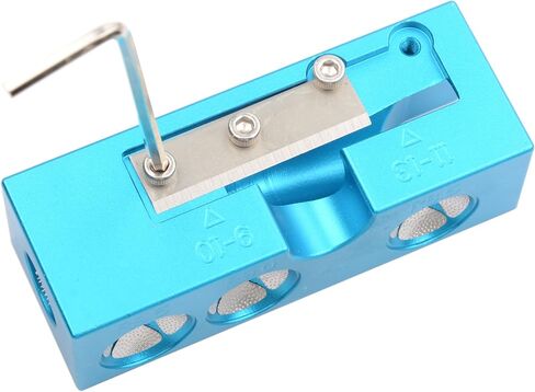 أداة إصلاح البلياردو المصنوعة من الألومنيوم 9 في 1 من HOTMMGR، ملحقات بديلة لحمام السباحة لتشكيل أطراف جديلة باللون الأزرق in Kuwait