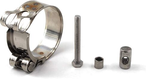 29-31mm T-Bolt Clamp 304 Stainless Steel Pipe Clamp Heavy Duty Hose Clamp (Pack of 4) in Saudi Arabia