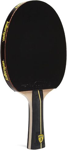 مجداف Killerspin Jet Black Ping Pong، للاعبي تنس الطاولة المبتدئين والمتقدمين، مقبض متوهج، أسود/أسود in Saudi Arabia