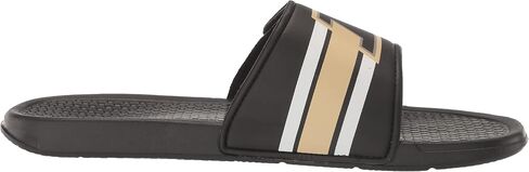 FOCO Purdue Boilermakers NCAA Mens Stripe Legacy Sport Slide - L in Saudi Arabia