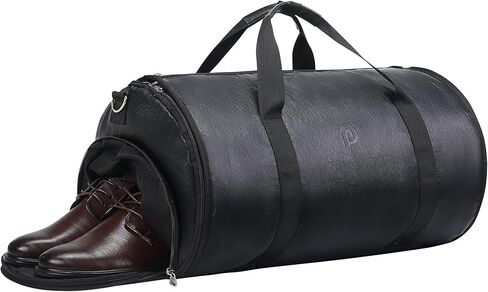 HDKJDPG حقيبة ملابس سفر نصف يوم للسفر. حقيبة ملابس قابلة للطي من Travelher. حقيبة ملابس قابلة للطي للسفر مع حزام الكتف وحقيبة غسيل مقصورة الأحذية in Kuwait