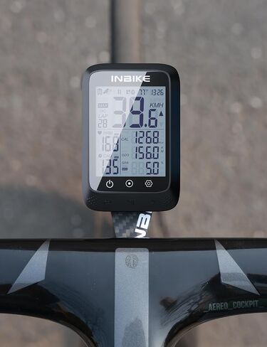 INBIKE ANT+ Bike Computer GPS Wireless with Bluetooth, IPX7 Waterproof Cycling Computer for Biking, Bicycle Speedometer Odometer with Auto Backlight in Saudi Arabia