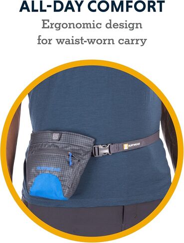 Ruffwear, Treat Trader Training Pouch with Adjustable Waistband, Blue Pool in Saudi Arabia