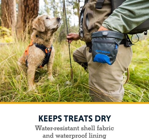 Ruffwear, Treat Trader Training Pouch with Adjustable Waistband, Blue Pool in Saudi Arabia