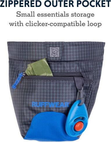 Ruffwear, Treat Trader Training Pouch with Adjustable Waistband, Blue Pool in Saudi Arabia