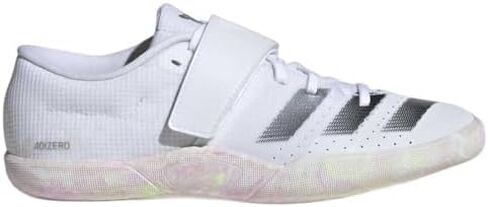 adidas Adizero Throws Shoes ID7238 (Cloud White/Core Black/Green Spark, US Footwear Size System, Adult, Men, Numeric, Medium, 12) in Saudi Arabia