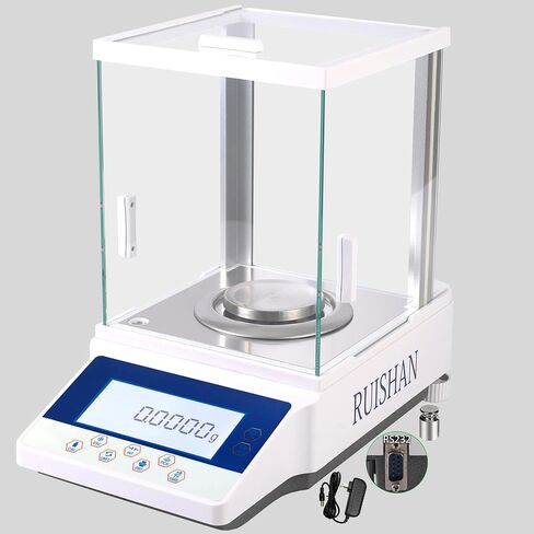 0.001g 1mg 200g Laboratory Analytical Scientific Electronic Balance Scale 0.001g Scientific Scale LCD Display with RS232 for Laboratory, Pharmacy, Jewelry Store, Schools, Chemical Plant etc. in Saudi Arabia