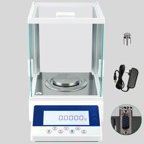 0.001g 1mg 200g Laboratory Analytical Scientific Electronic Balance Scale 0.001g Scientific Scale LCD Display with RS232 for Laboratory, Pharmacy, Jewelry Store, Schools, Chemical Plant etc. in Saudi Arabia