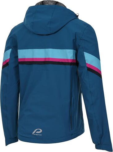 Protective men’s rain jacket for outdoor activities and bike adventures - water-repellent and made out of recycled polyester in Saudi Arabia