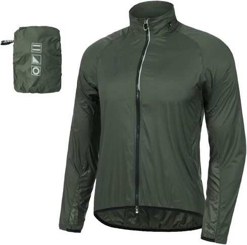 Santic Cycling Windbreaker Summer Bike Outdoor Skinsuit Waterproof Jacket Sun Protection Riding Equipment UPF50+ in Saudi Arabia