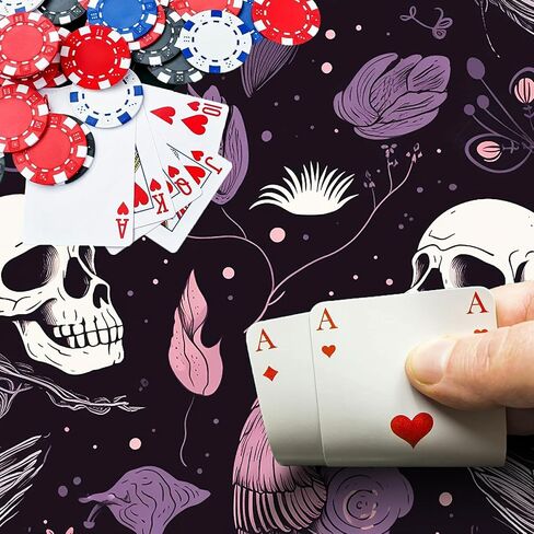 فطر رائع للوحة ماوس MTG & TCG، BFDHGQZC 24 بوصة × 14 بوصة حصيرة لعب لألعاب بطاقات التداول MTG/RPG/CCG مفارش طاولة مثالية لألعاب البطاقات وألعاب الفيديو ومكتب الكمبيوتر in Kuwait