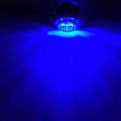 KEING 50X 3/4 بوصة أضواء علامة المقطورة عدسة مدخنة كهرمان 3 LED مصباح علامة جانبية للمقطورة مصابيح تشغيل مقطورة مستديرة لشاحنة RV Lorry Pickup Camper ملحقات مصابيح ماركر خارجية مقاومة للماء in Kuwait