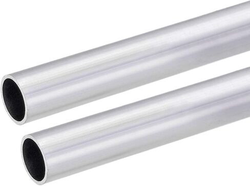 uxcell 6063 Aluminum Round Tube, 21mm OD 18mm Inner Dia 300mm Length Seamless Straight Tubing 2 Pcs in Saudi Arabia
