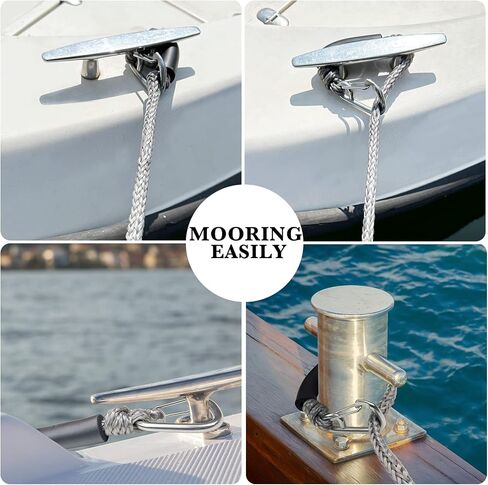 3 Feet Marine Grade Boat Bungee Dock Lines Jet Ski Accessories with High Visibility 316ss Hook for Jet Ski, SeaDoo, Yamaha WaveRunner, Kayak, Pontoon Boat, Dinghy 2Pcs (Grey, 3 Feet) in Saudi Arabia