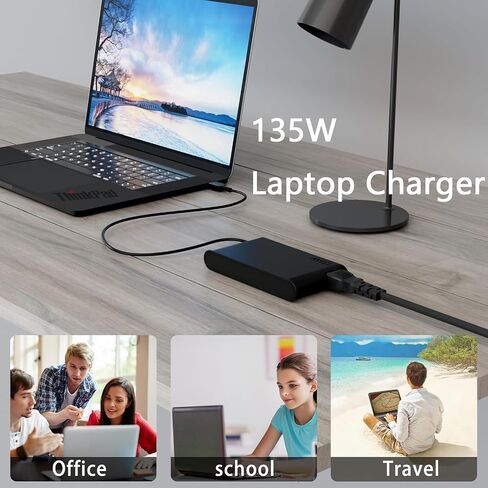 شاحن 135W IdeaPad لجهاز Lenovo IdeaPad Gaming 3 Series 3-15 IdeaPad Y40-70 Y40-80 Y50-70 Y50-80 Y70-70 Y70-80 Y520-15 Y530-15 Y700 ADL135SCC3A 20V 6.75A محول الكمبيوتر المحمول in Saudi Arabia