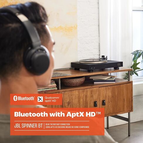 JBL Spinner - Bluetooth Turntable with AptX-HD in Saudi Arabia