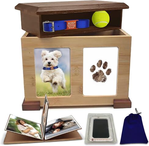 Elisey Best Friend Pet Urn – Tenderly Remember Your Beloved Pet with Our Cat Urns, Dog Urn, Dog Urns for Ashes, Memory Box Memory Boxes for Keepsakes Large – for Those Who Lost a Pet Family Member in Saudi Arabia