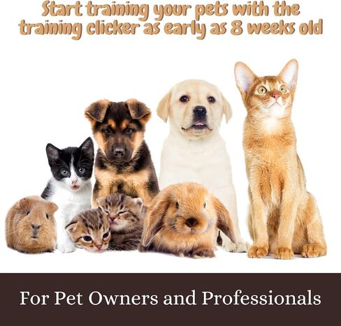 Belffy Premium Quality Cat & Dog Training Clicker with a Wrist Strap. Lightweight Unique Design, Effective Pet Training Tool for Cats or Puppies (Pink) in Saudi Arabia