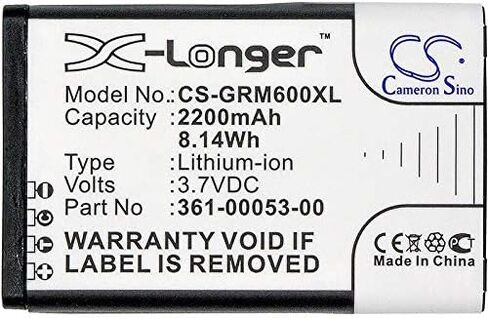 361-00053-04 Battery Replacement for Garmin Montana 600 600T 650T 680 680T Alpha 200 Alpha 300, fit for 010-11599-00 010-11654-03 361-00053-00 in Kuwait