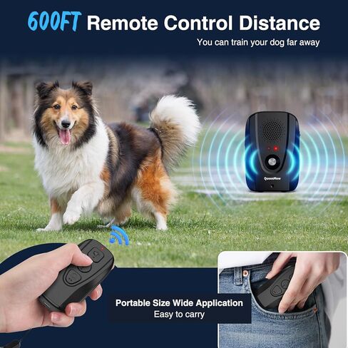 Anti Barking Device for Dogs Indoor,2024 NEW Dog Bark Deterrent Devices,2 in 1 Auto & Remote 600FT Anti Bark Device Recording,Alarm Ultrasonic Bark Stopper Dog Whistle to Stop Barking Control Devices in Kuwait