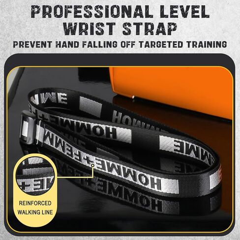 HUCOVIN Arm Wrestling Battle Table with Wrist Strap Arm Strength Training Equipment for Home Gym Office Club (Black & Orange) in Kuwait