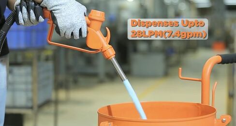 مضخة برميل طبلة كهربائية بتيار متردد 120-240 فولت من GROZ مع مؤشر مستوى الطبل | مُدرج في قائمة UL مع الحماية من التحميل الزائد | لـ 55 جالون براميل | للديزل، سائل الدفاع DEF، الماء، مانع التجمد in Saudi Arabia